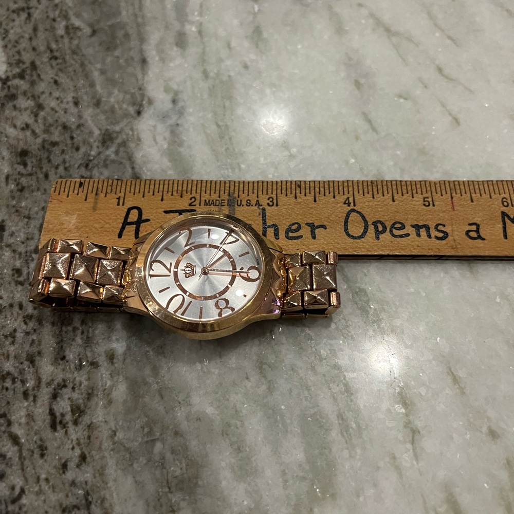 Women’s rose colored watch